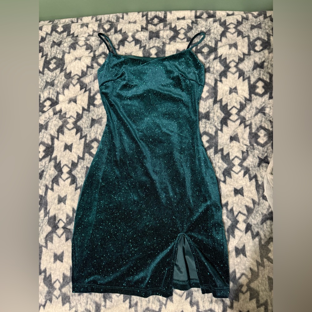 Windsor Glittering Green Gown